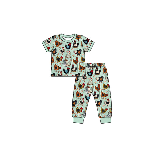 pre order  chicken baby girl pajama