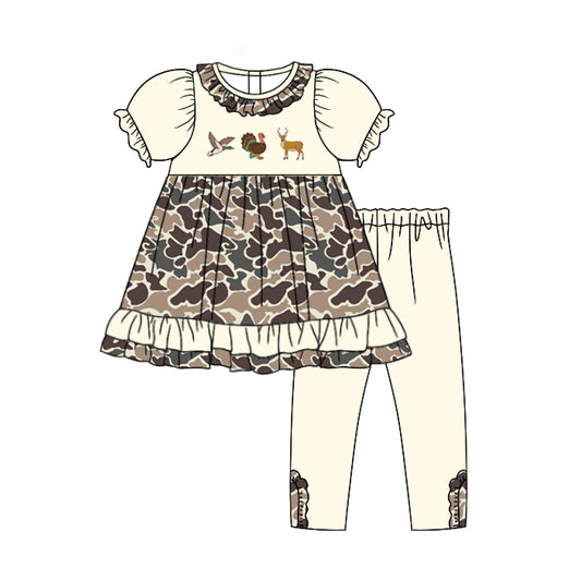 pre order  kids fall clothing hunting outfit