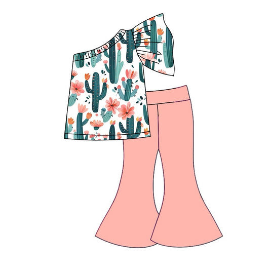 pre order girl cactus bell bottom outfit