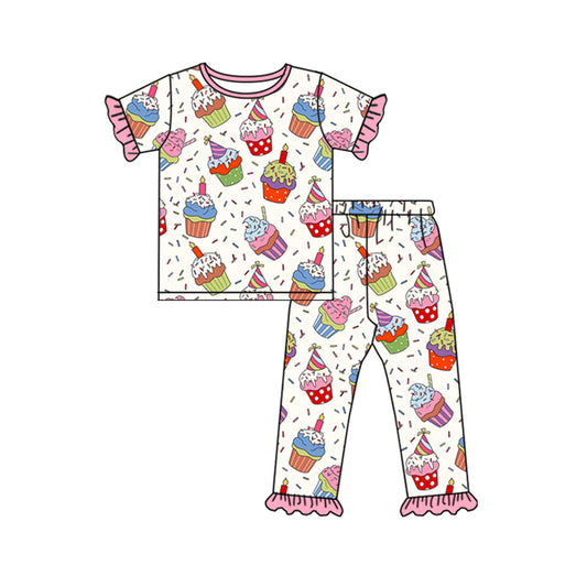 pre order baby girl birthday cake pajama