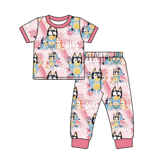 pre order daddy's girl blu*y pajama set