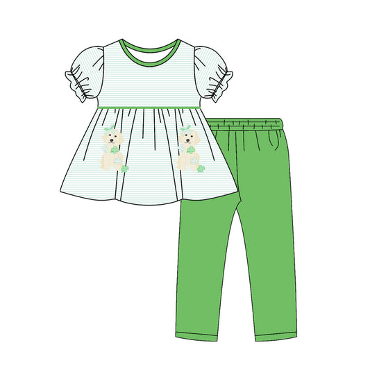 pre order st patrick girl pants set legging outfit