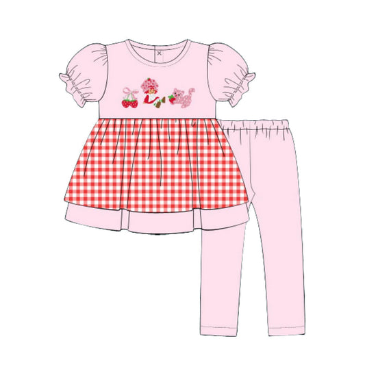 pre order strawberry legging pants outfit