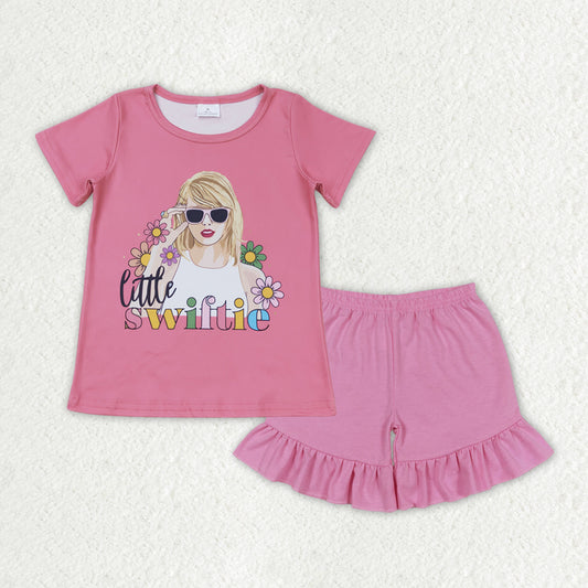 swiftie shorts set girls clothes