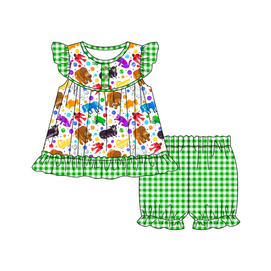 pre order short sleeves zoo girls outfits
