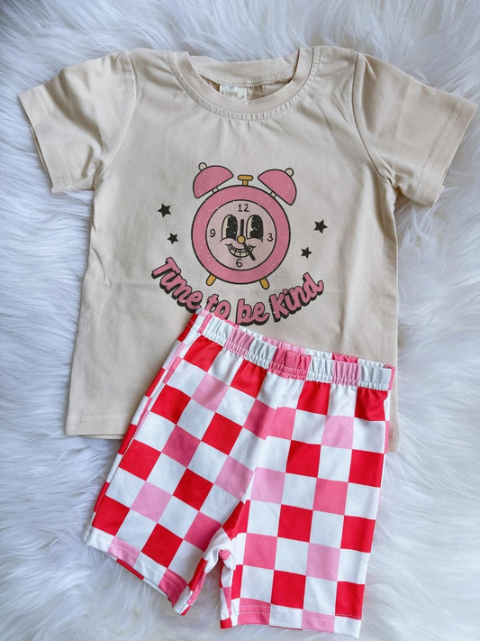 pre order baby girl summer shorts set