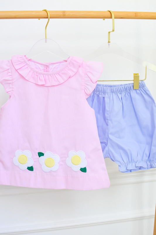 pre order egg flower bloomer set