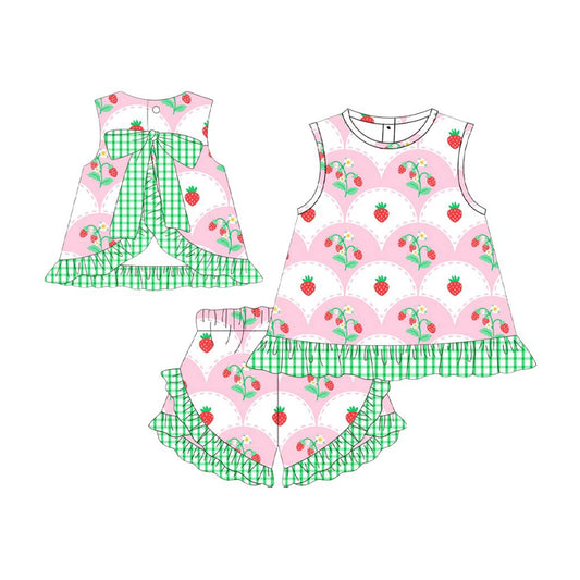 pre order strawberry shorts set