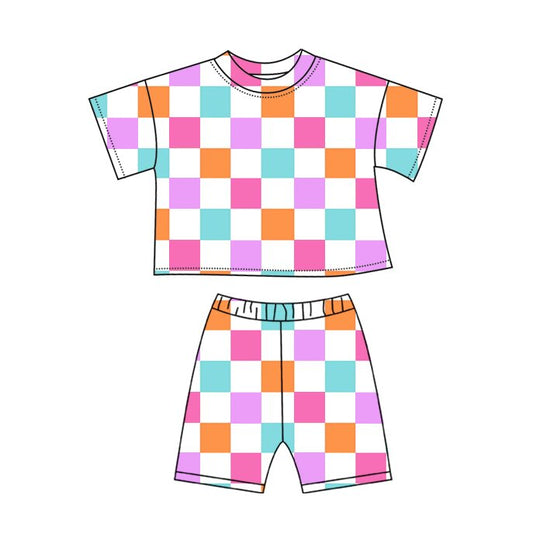 pre order girl bike shorts set