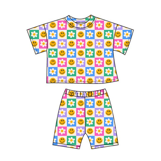 pre order girl bike shorts set