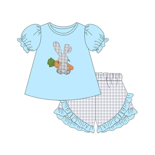 pre order easter baby girl shorts set