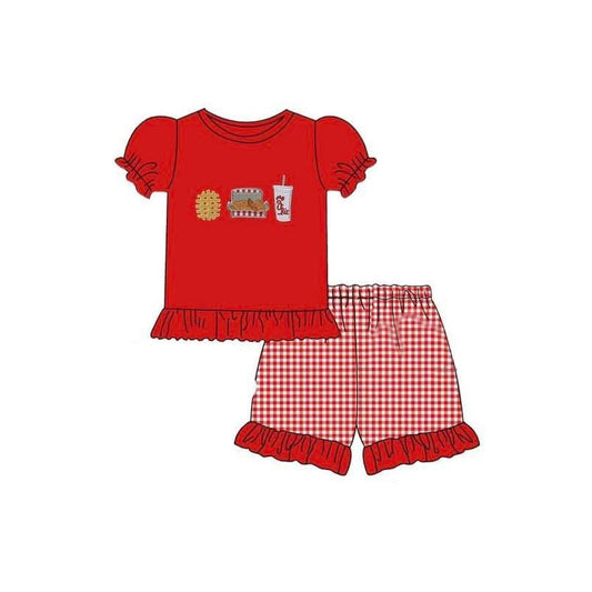 pre order snacks shorts set girl