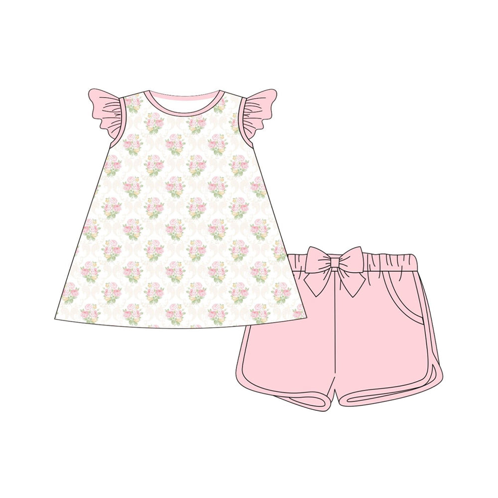 pre order cameo-roses short set