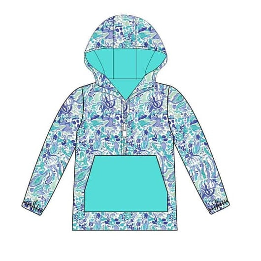 Pre order mint green baby girl lilly hoodies