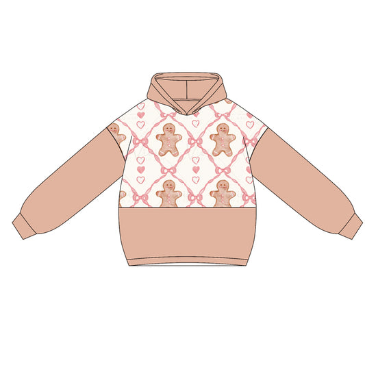 Pre order long sleeve gingerbread hoodies