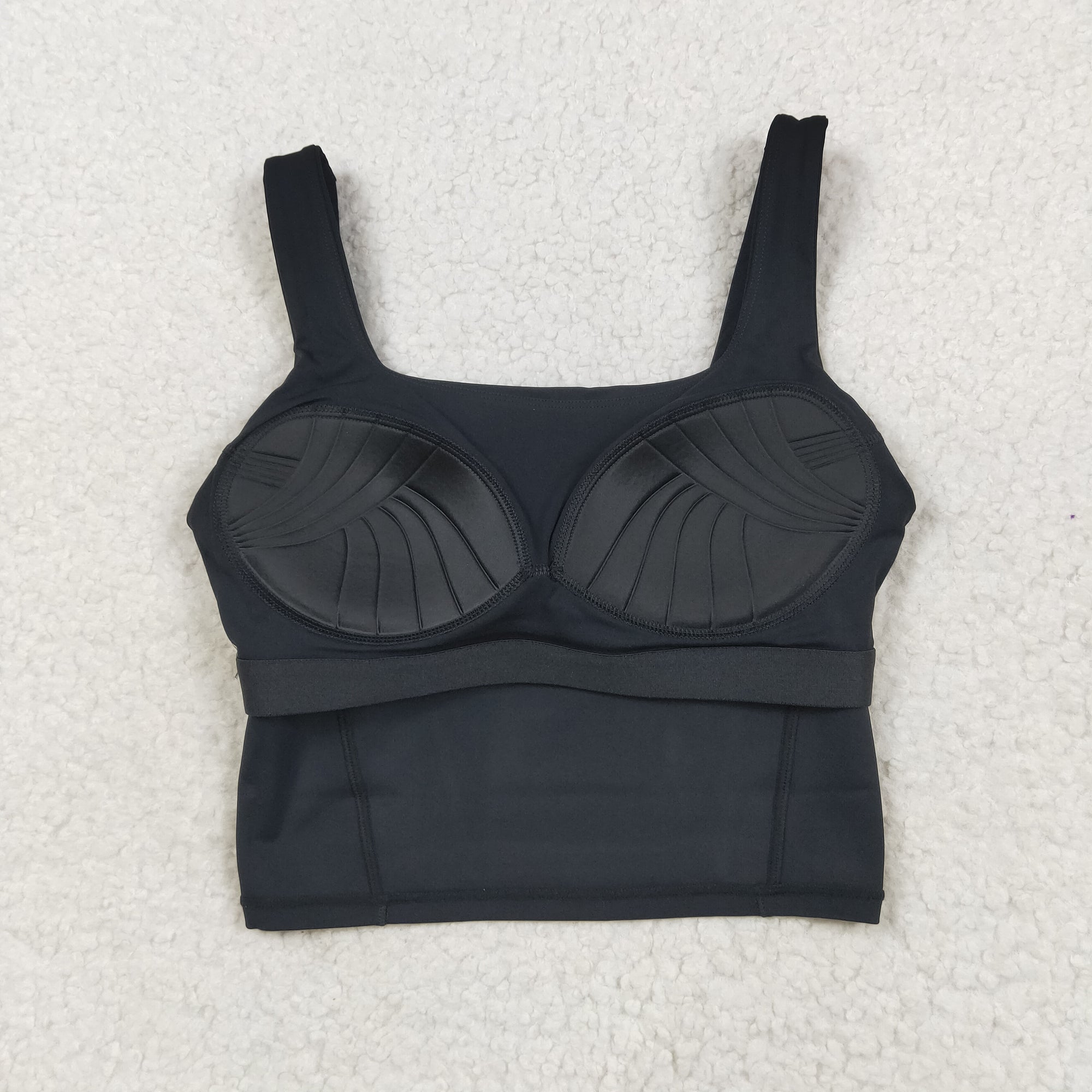GT1055 USA Warehouse Adult women mauve bra crop top yoga sports vest