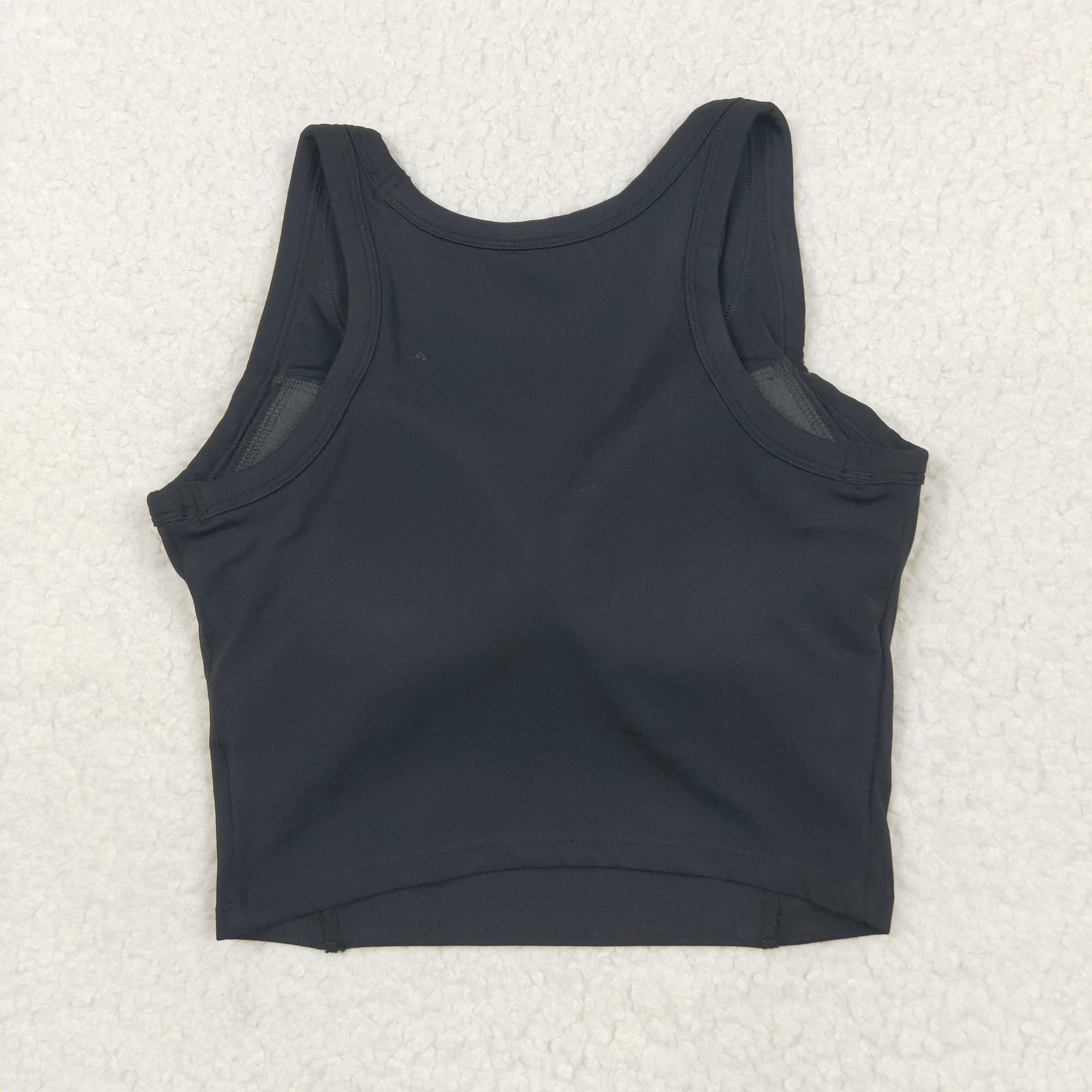 GT1055 USA Warehouse solid racerback sports bra chest padded top womens activewear