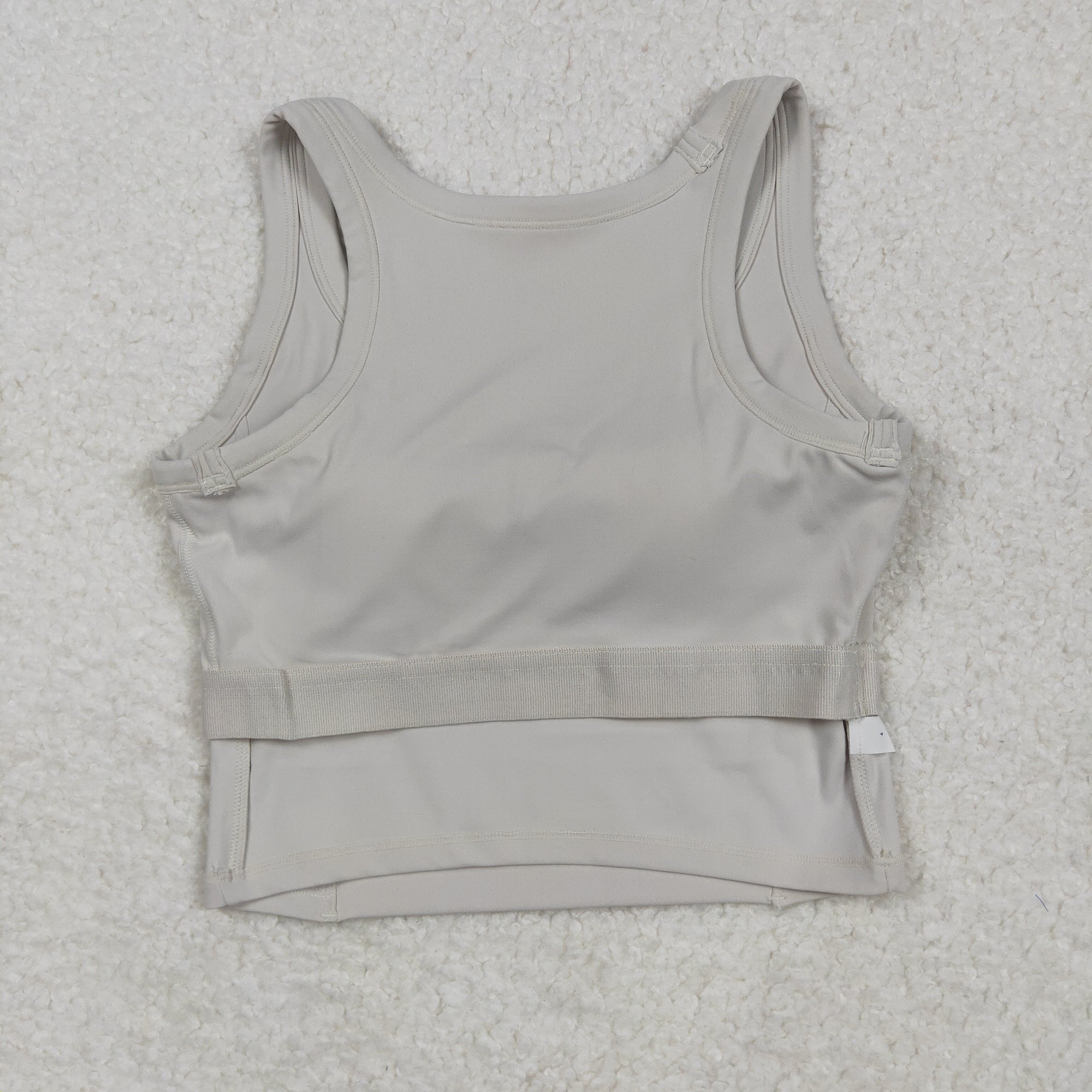 GT1055 USA Warehouse solid racerback sports bra chest padded top womens activewear