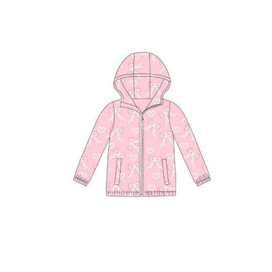 Pre order coquette zipper hooded jacket