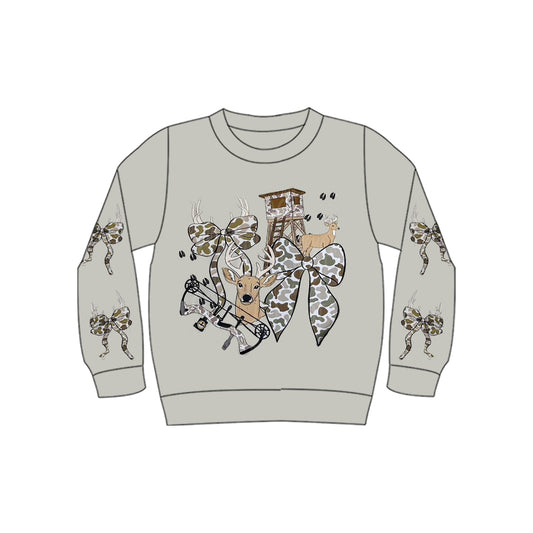 Pre order camo coquette hunting pullover