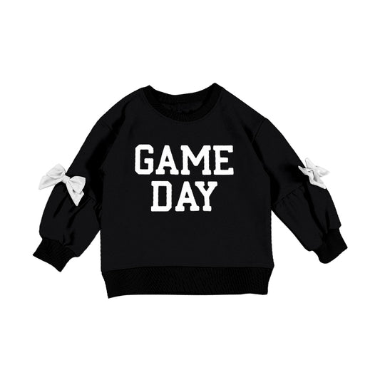 Pre order game day pullover sweatershirt black