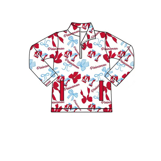 MOQ 8 TAT 6-7 weeks team baby girl zip pullover