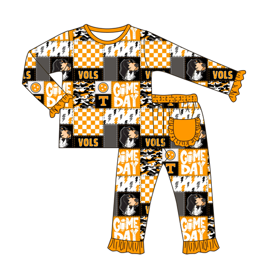 MOQ 8 TAT 6-8 weeks vols team baby girl pajama set