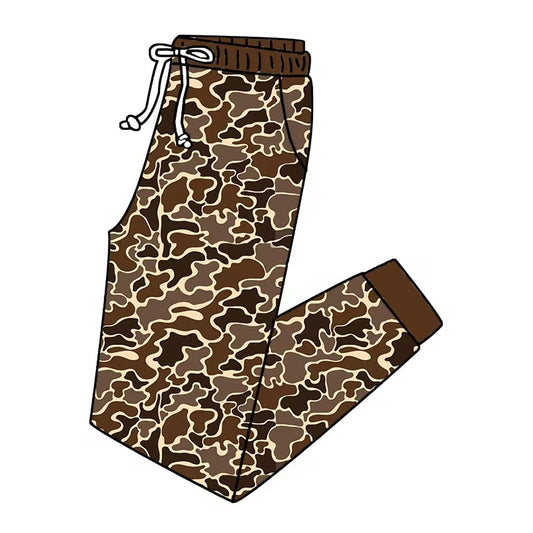 MOQ 8 TAT 6-8 weeks camo bottom boy pants