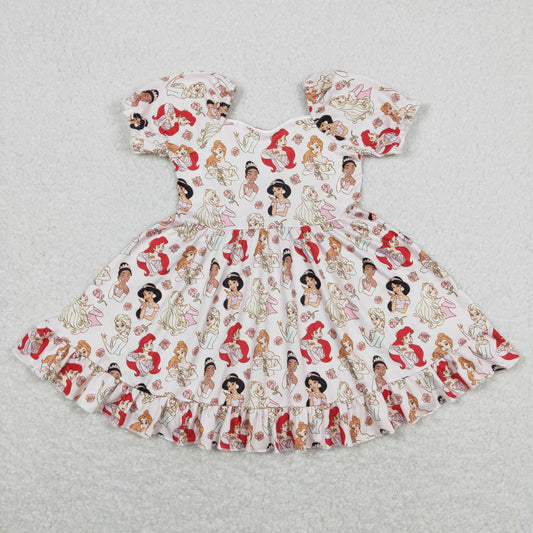 wholesale summer dress Princess Fancy Twirl dress Kids clothing girls dresses