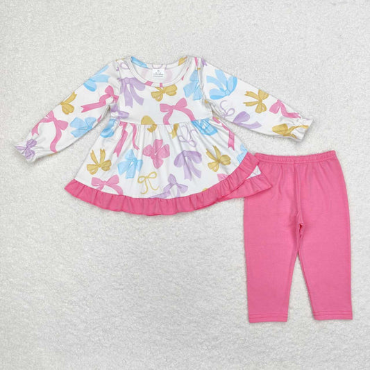 colorful coquette legging outfit girls clothing