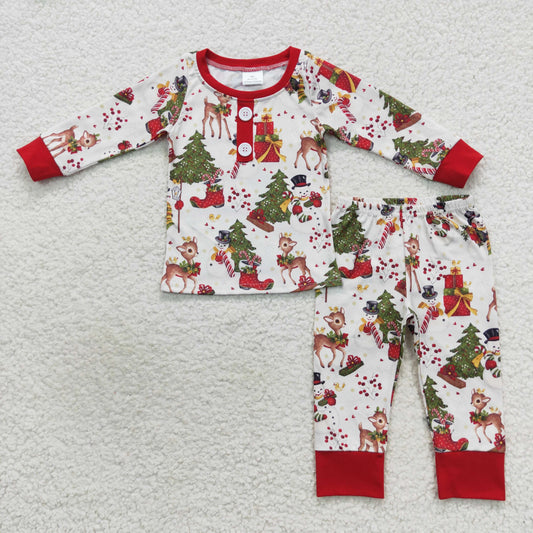 Merry Christmas little boy pajama