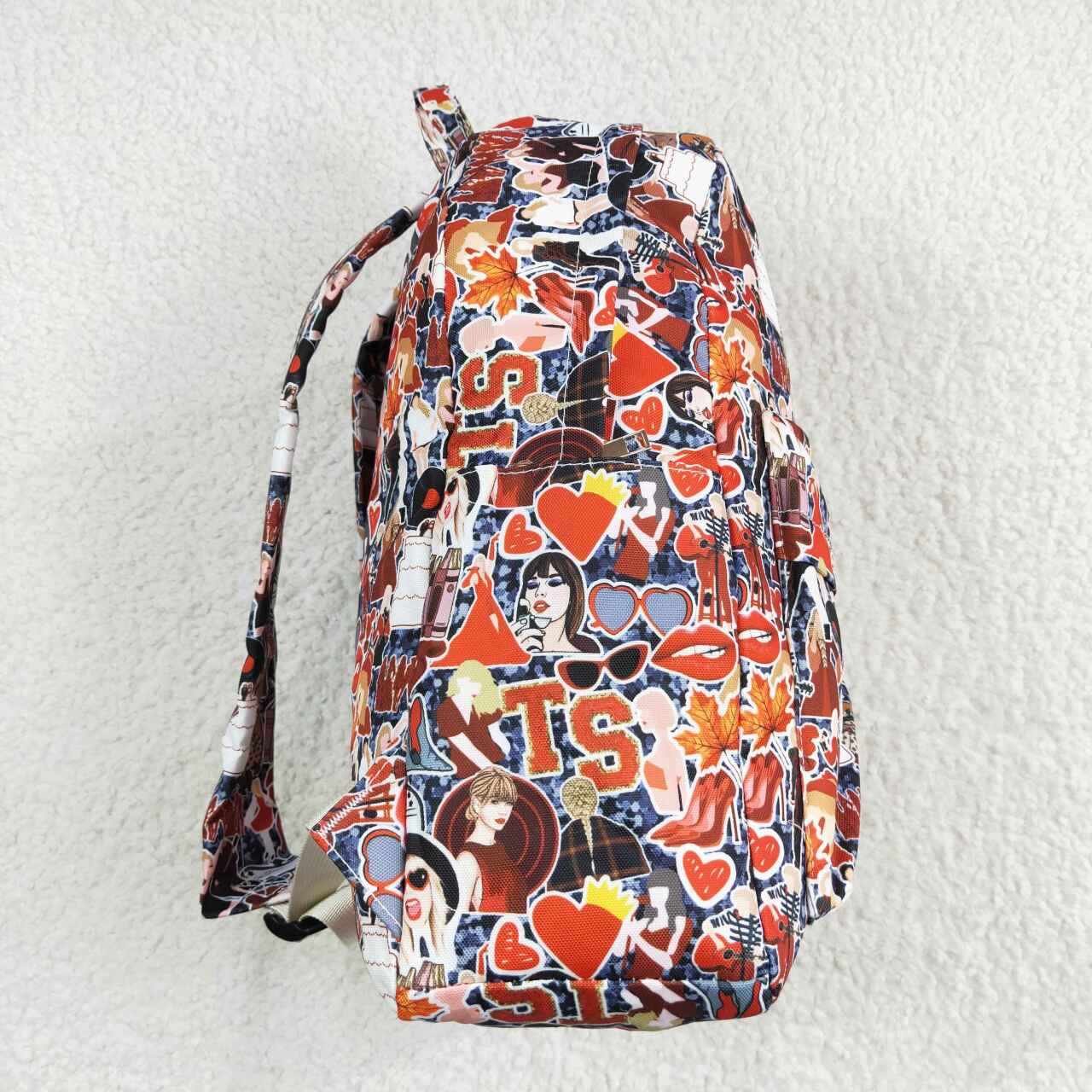 taylor swift print kids backpack