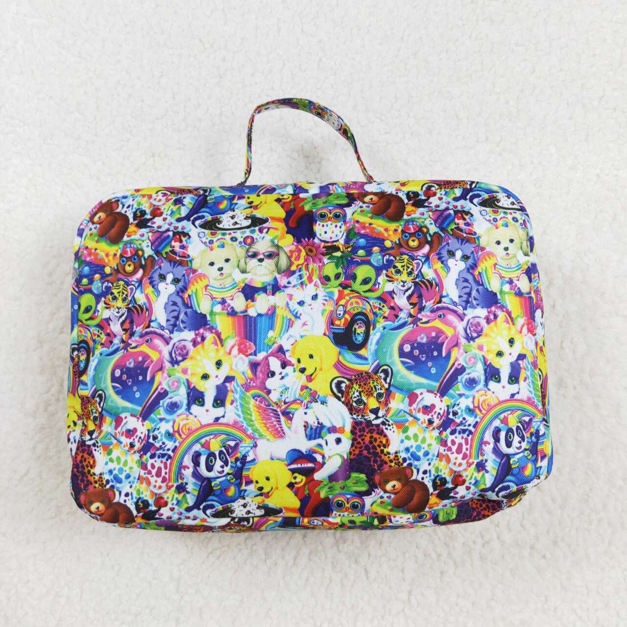 lisa frank kids lunch box