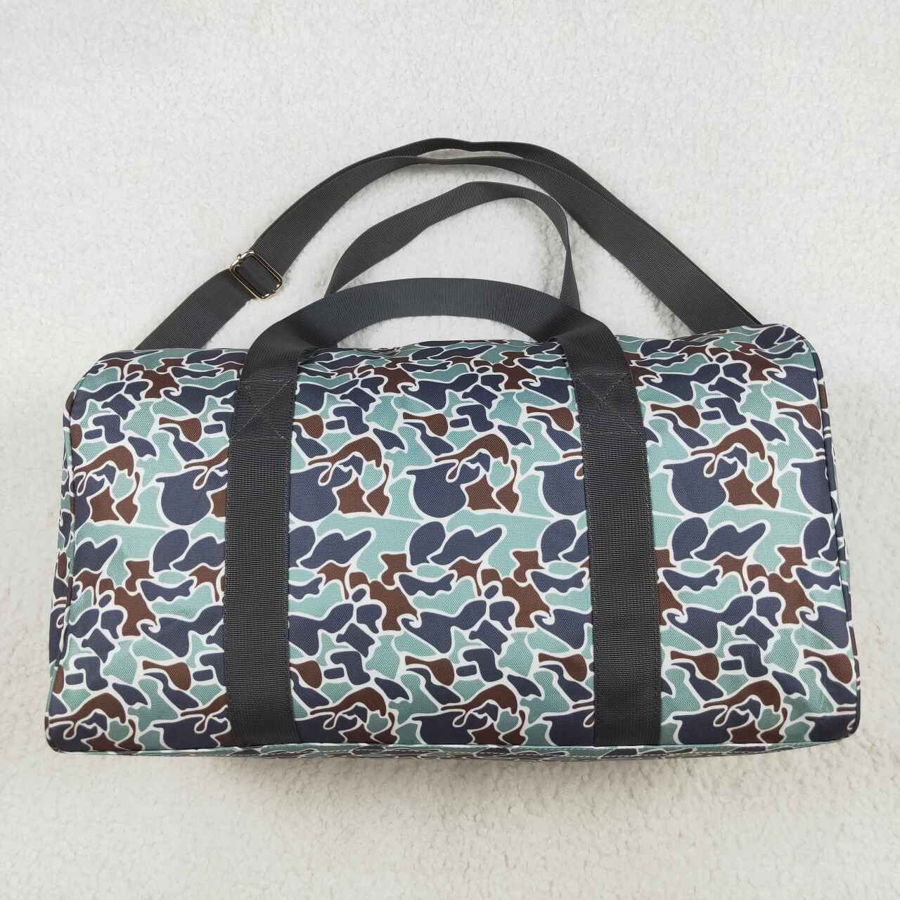 camo duffel & gym bags