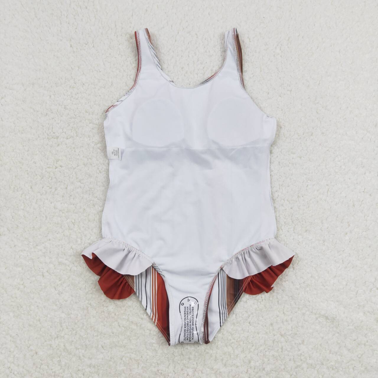 girls one piece swimsuit,lined swimwear
