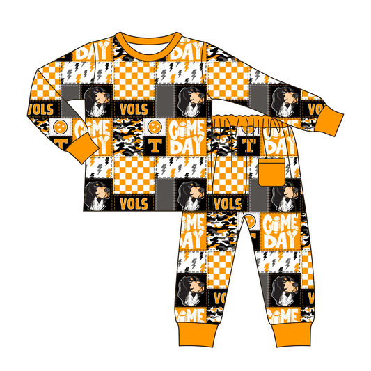 MOQ 8 TAT 6-8 weeks vols team baby boy pajama set