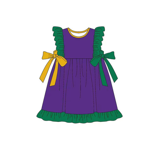 MOQ 8 TAT 6-8 weeks mardi gras dress