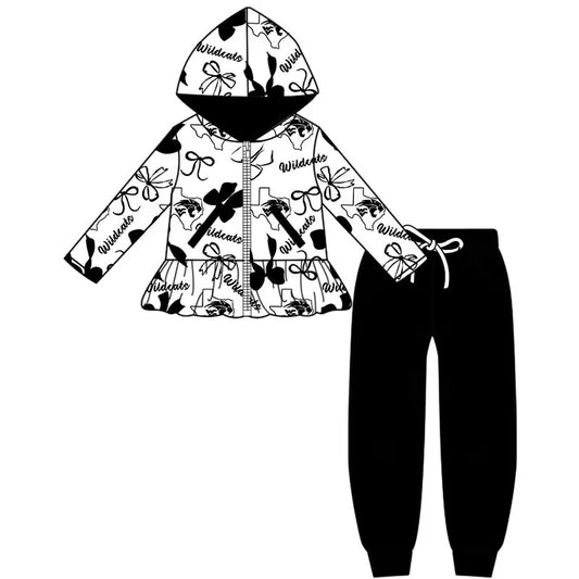 MOQ 8 TAT 6-8 weeks long sleeve texas zipper hoodie outfit
