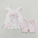 baby girl clothes  pink sailboat bloomer set