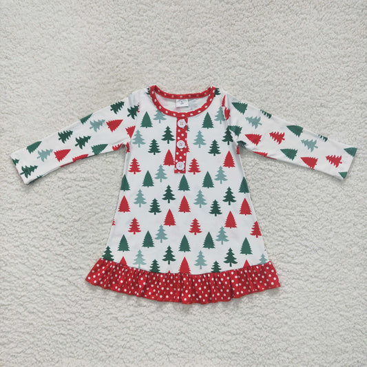 Christmas tree shirt dress