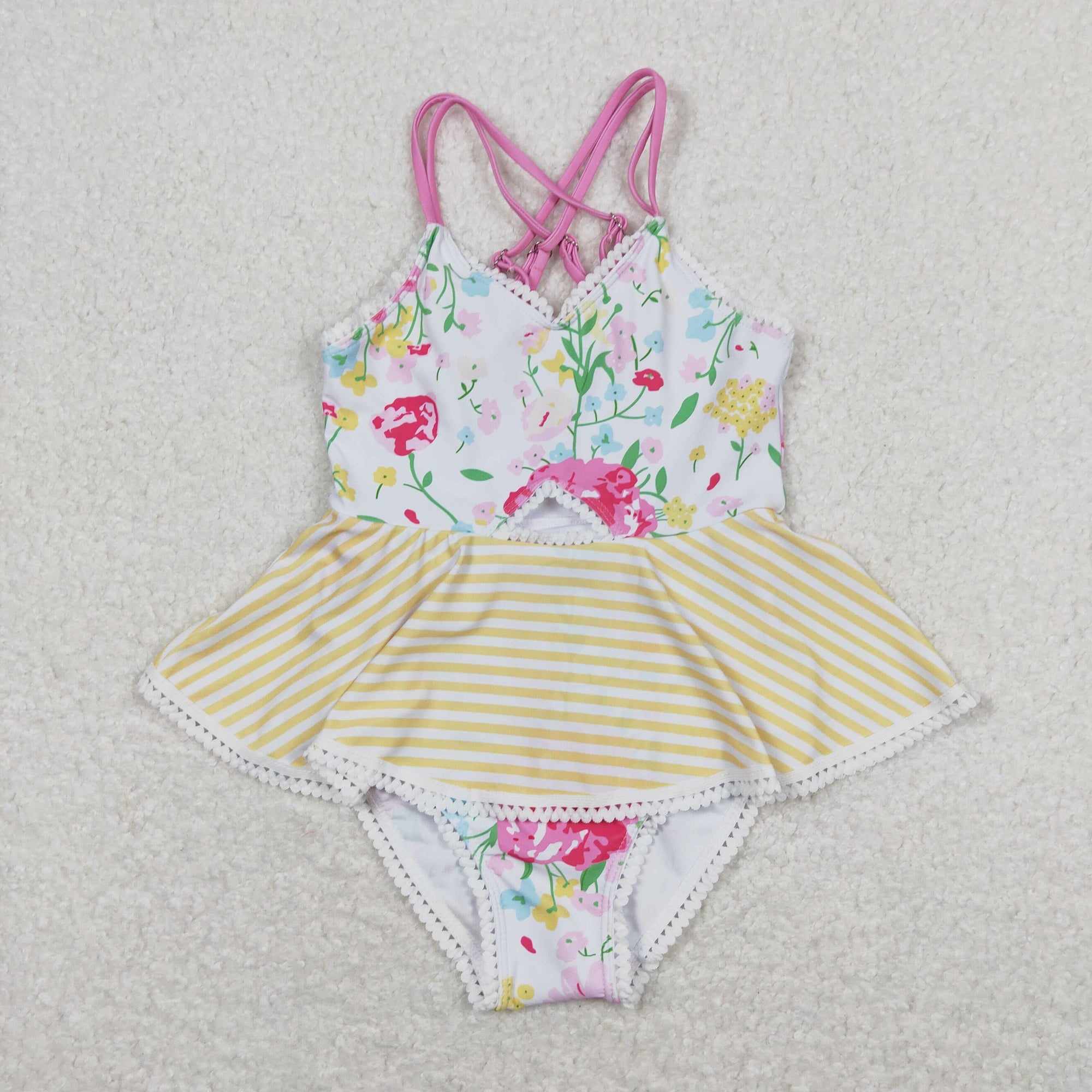 girl one piece swimsuit tankini swimwear