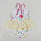 girl one piece swimsuit tankini swimwear