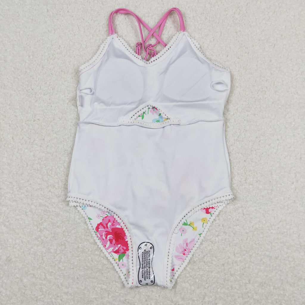 girl one piece swimsuit tankini swimwear