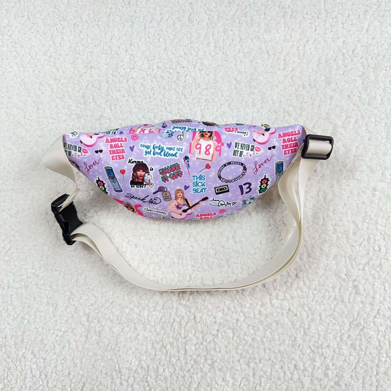 purple kids belt bag taylor swift