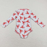 girl one pieces crawfish rash guard swimsuit