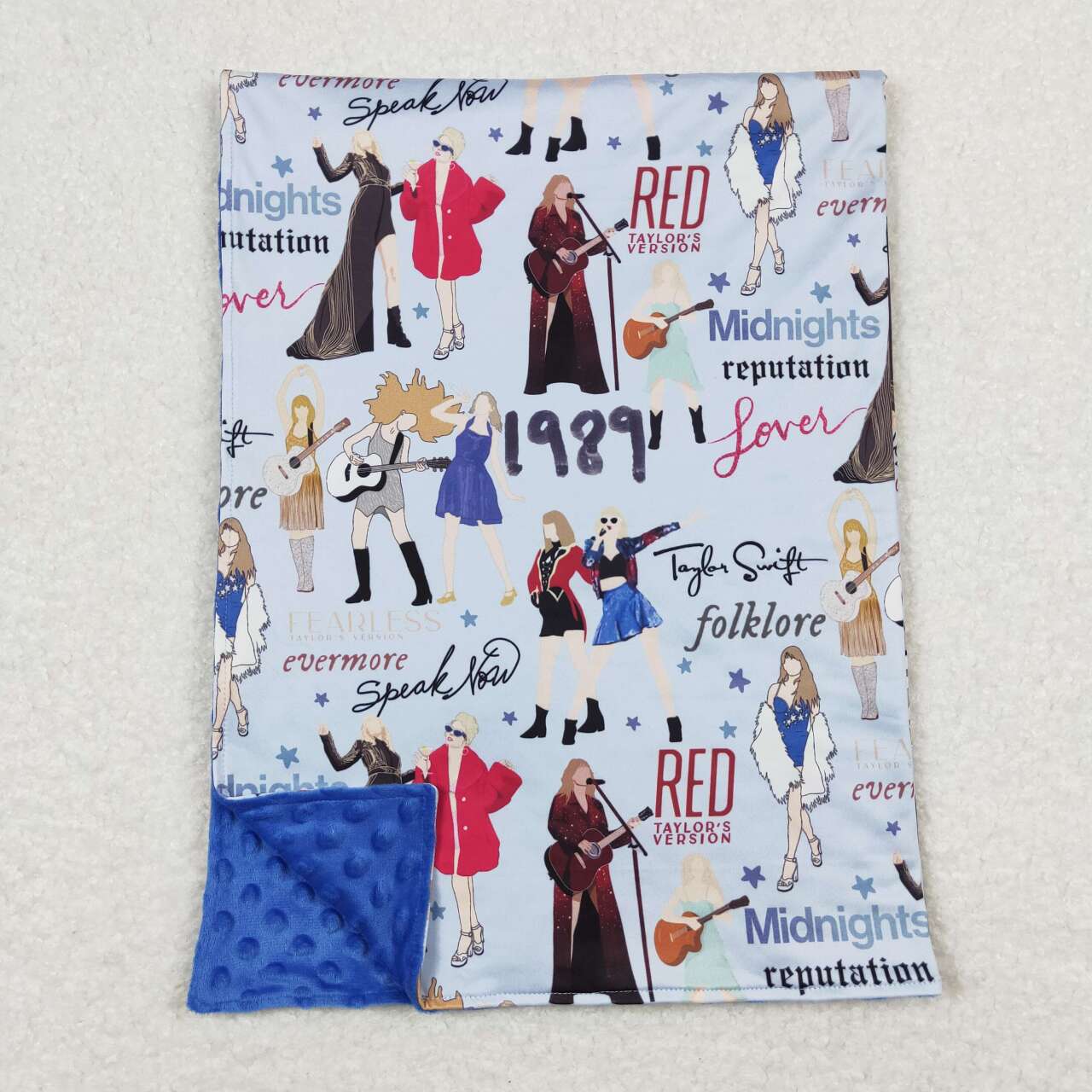 taylor swift print child blanket