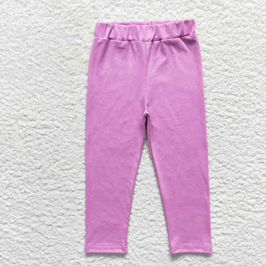 cotton solid lavender color legging bottom