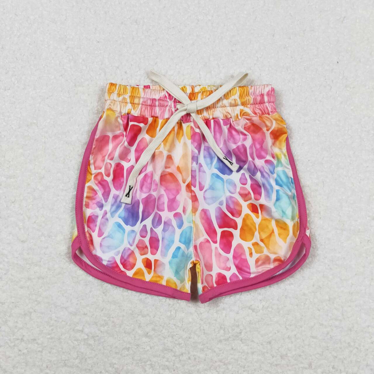 Pastel giraffe echt mulberry shorts