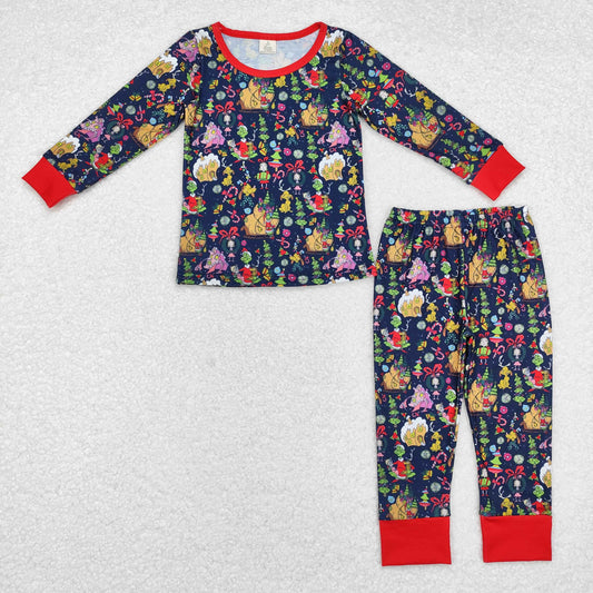 Cindy grinchey Christmas bamboo pajama set