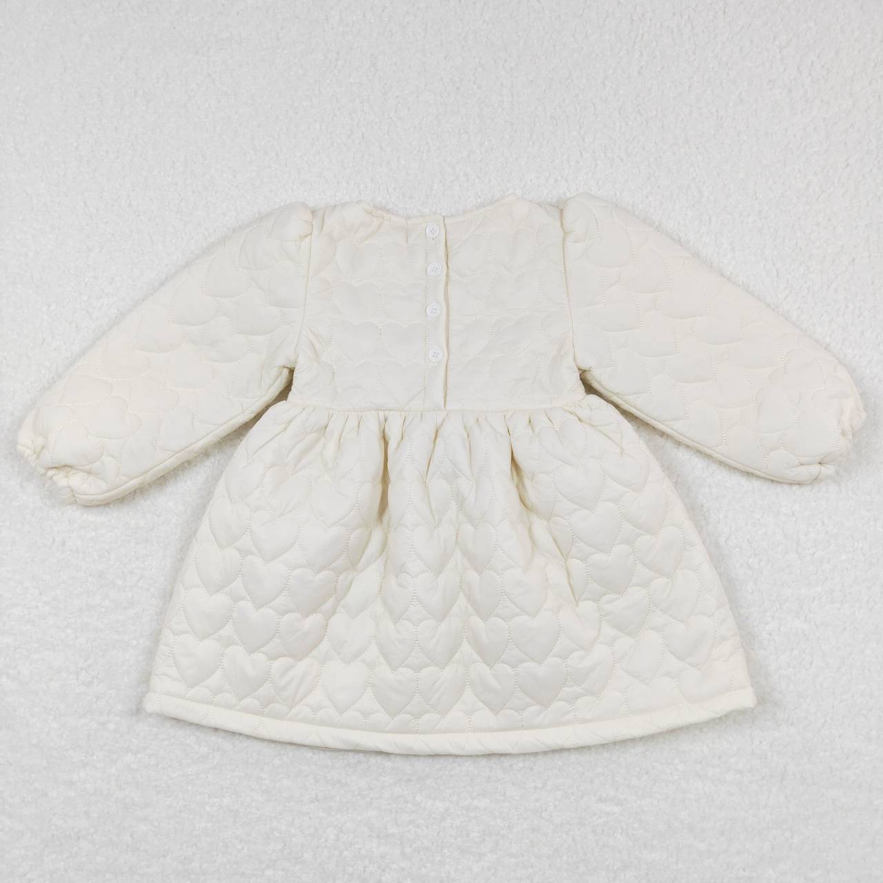 good quality girl white winter coat
